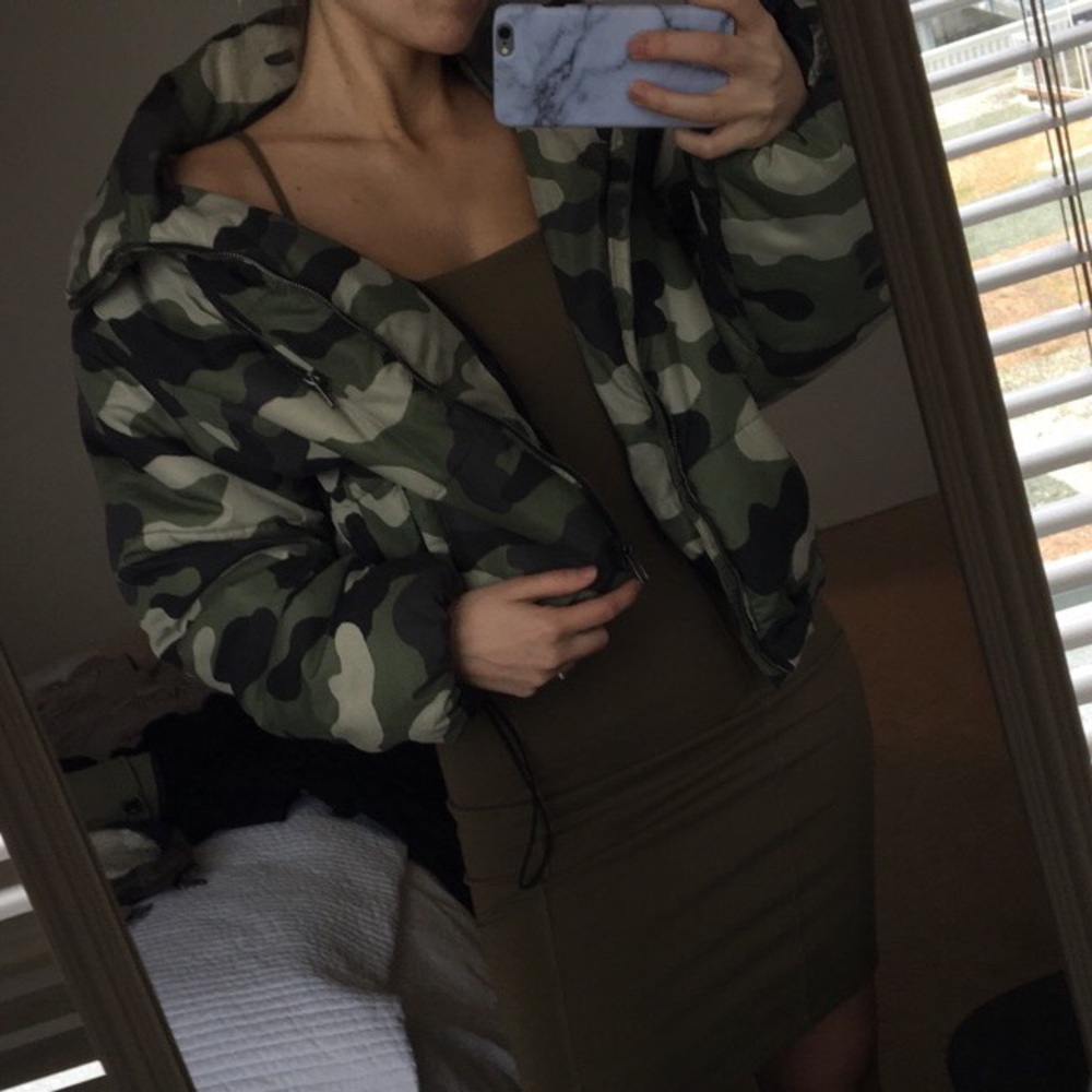 Forever 21 puffer jacket